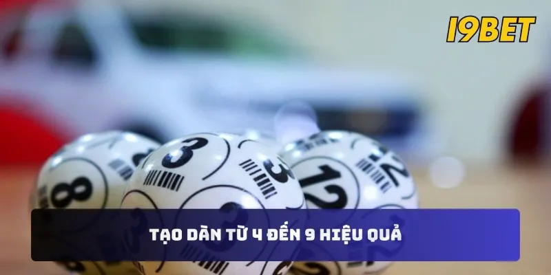 Tạo dàn từ 4 đến 9 hiệu quả